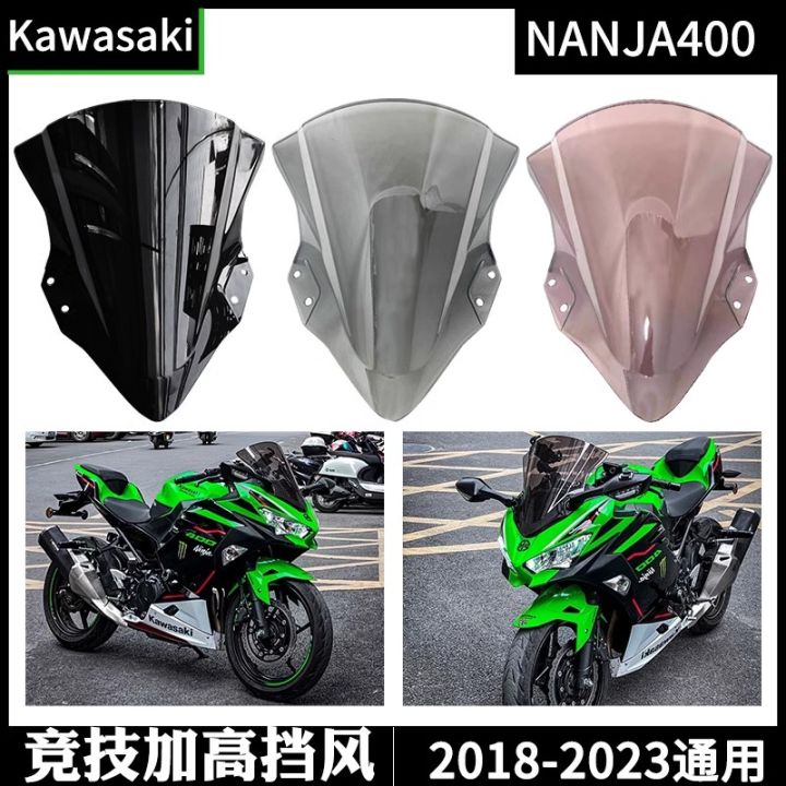 For Kawasaki Ninja 250 400 EX400 2018 2019 2020 2021 2022 2023 Motorcycl  Windshield WindScreen Ninja250 Ninja400 Lazada PH
