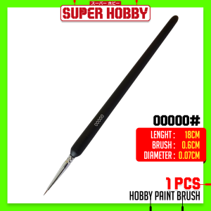 1pc Hook Line Brush Scriptliner Drawing Paint Detail Line Painting Watercolor Oil Detail Nylon Brush
