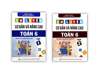 Sách - Combo Ôn luyện cơ bản và nâng cao Toán 6 - Kết Nối (Tập 1+Tập 2)