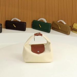 ACOLLIE LONG 饺子包防水耐用尼龙布手拎包轻便饭盒包高级感休闲斜挎包多色