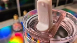 40oz Flip Straw Leak Proof Lid for Stanley Cup Accessories 2 Pack No Spill Lid Replacement 40 oz Tumbler Detachable Cover Topper for Stanley Protour Lids(QuartzQuartz)