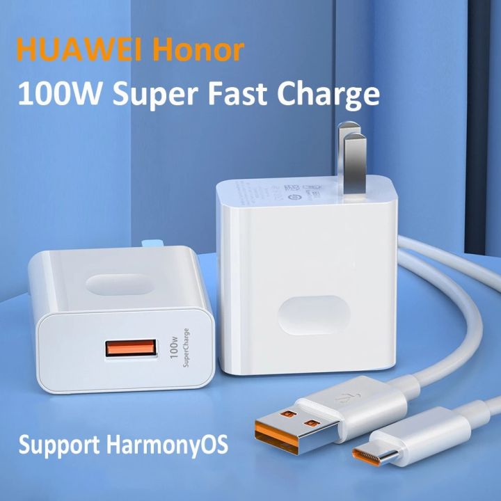 HONOR Original Charger 20V 5A 100W SuperCharge Power Adapter 100CM