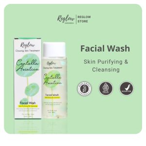 Facial Wash Reglow Skincare Original Anti Aging Aman dan Halal tersertifikasi BPOM dan HALAL MUI Rekomendasi dr Shindy Putri Cocok Untuk Semua Jenis Kulit