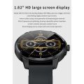 Awei H36 1.52 "HD Screen Smart Watch Blood Glucose Blood Pressure Monitoring with 100+Sport Modes Fitness Watch with IP68 Waterproof GPS Positioning Outdoor Watch Compatible with All Mobile Phones. 