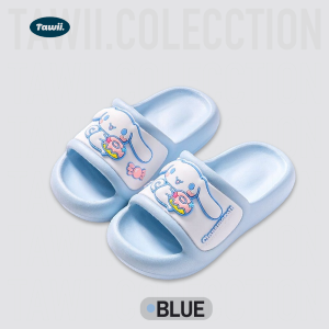 Tawii. Slippers for kids girl Kuromi Cinnamon Dog Cartoon Non-Slip Sandals Childrens Wedge Slippers
