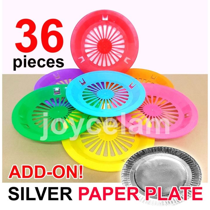 36 Paper Plate Holder (Party Colors and Secure Packing!) Lazada PH