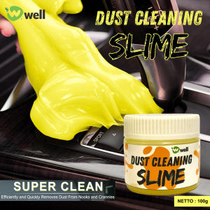 Slime Pembersih Debu Gel Plastik DUST CLEANING SLIME 100ml Pembersih Serbaguna Debu Keyboard Super Gel Serbaguna Clean Gel