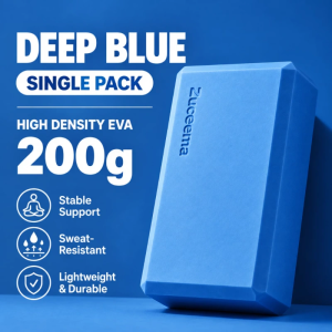 [SG Ready Stock]Suling High Density EVA Yoga Block Yoga Brick for Pilates Stretching Fitness Exercise Suppor 200g