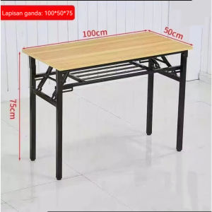 Furnibest Meja Lipat Meja Makan Lipat Meja Pelatihan Serbaguna