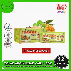 Tolak Angin Herbal Anak 1 Box 12pcs - Menjaga Daya Tahan tubuh dan Masuk Angin