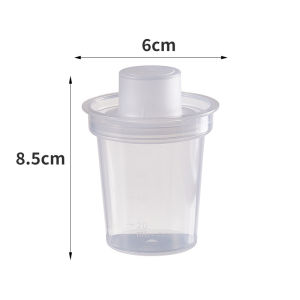 【High quality】10pcs 80ML Milk Powder Dispenser Baby Formula Dispenser Pre-Measured Formula Powder Box BPA Free Travel Essentials Transparent Portable Formula Storage Bottle - Multifunctional Outdoor Reusable Food Storage Container with Lid