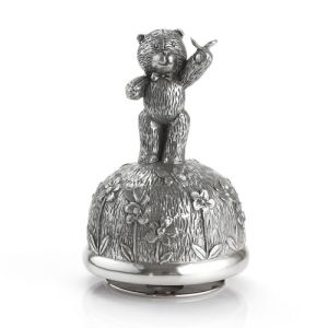 Royal Selangor Teddy Bears Picnic Collection Catching Butterflies Music Carousel