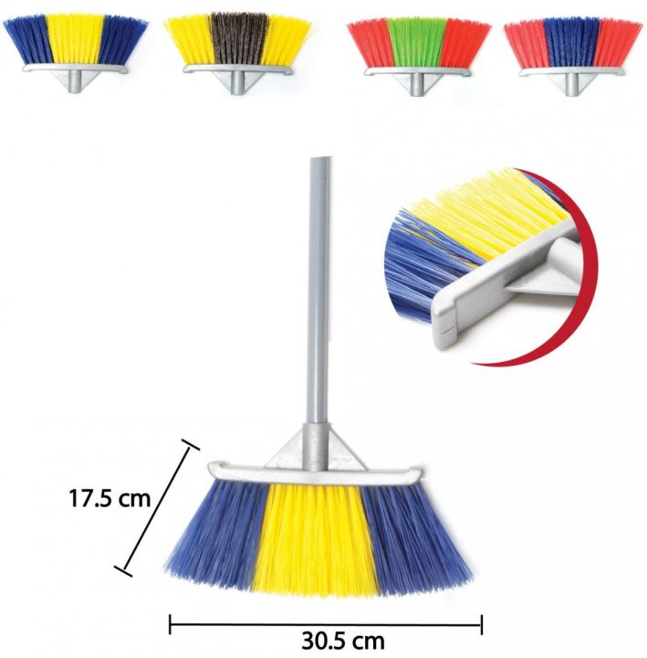 Rayaco 414P Hard Nylon Broom Head / Penyapu Keras Lazada