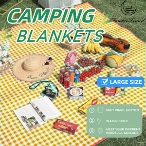 Ultra Sized Outdoor Picnic Blanket Waterproof Foldable Versatile Perfect For Camping Beach Days Park Adventures An Ideal Gift