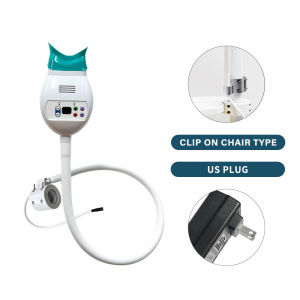 NICEDEN 50W High Power Dental Chair Unit Clip-on Desk Type Bleaching Machine 10 Led Teeth Whitening Lamp for Dentist Dental Cleaning Light to Remove Yellow Stains