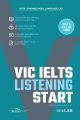 Sách - Vic Ielts Listening Start 189K (Bìa xanh). 