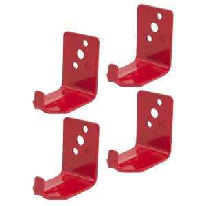 4pcs Fire Extinguisher Mount Holder L Shape Fire Extinguisher Wall Hanger