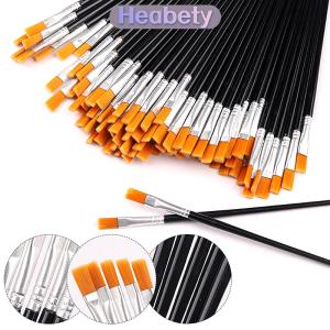 Heabety 50Pcs Sơn Bàn Chải Cho Sơn Thủ Công Nghệ Thuật Và Thủ Công Cho Nghệ Thuật Đa Chức Năng Móc Dòng Sơn Thiết Bị