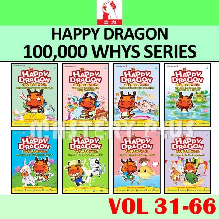 Happy Dragon 100,000 Whys Vol 16-65: Why Do We Feel Thirsty After Eating  Ice Cream? (Comic English) by Hup Lick Publishing | Lazada