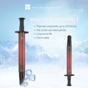 Thermalright TFX 12.8g Thermal Paste Heat Sink Compound 14.3W/m.kHigh Performance Thermal Paste for Processor/CPU/GPU/IC/All Coolers with a Spatula Tool