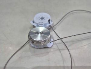 Bộ Nút Khóa BOA Giày Xe Đạp S3 L/R Kim Loại Màu Chrome.