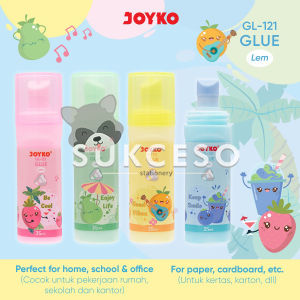 Joyko Glue Liquid GL-121 Fruit Series Lem Cair Tabung Berwarna Seri Buah