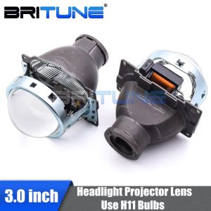 Britune Car Lens Koito Q5 H11 LED HID Halogen 3.0 inch Bi-xenon Lenses Lights Retrofit Projector Accessories Tuning