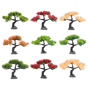 Thực tế thông bonsais fishtanks decors tự nhiên lookings và dễ dàng vệ sinh cho nhiều kích cỡ hồ cá cảnh quan dưới nước