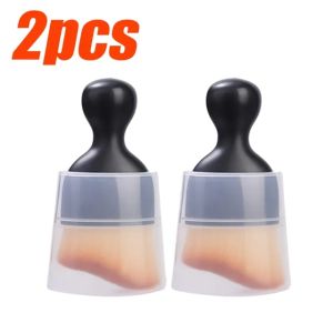 2PCS Car Interior Cleaning Brush Center Console Clean Tool Air Outlet Cleaning Soft Brush with Shell Car Crevice Dust Removal Brush