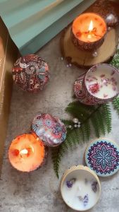 [SG STOCK] DIY Gift Scented Candle Handmade Fragrance Birthday/New Year/Teacher Day/Party Gift/Hari Raya Candle