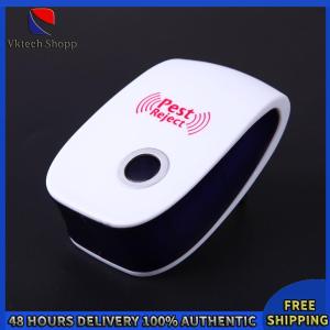 Vktech EU Plug Electronic Pest Repeller อัลตราโซนิค Rejector ยุงหนู Repellent