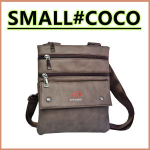 SEAZONN Men PU Leather Shoulder Messenger Sling Bag backpack Fashion Handcarry Bag ready stock beg silang gadas lelaki Cross Body & Shoulder Bags