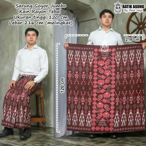 SARUNG PRIA DEWASA MOTIF PALAIKAT GOYOR PREMIUM SARUNG KEKINIAN