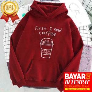 Sweater Pria Berkualitas - Coffee Hoodie
