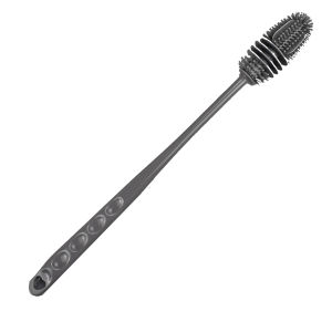 Multifunction 360 Silicone Cup Long Handle Brush Scrubber Clean Milk Bottle Thermal Flask Glass Long-Handle Cup Brush