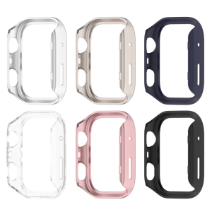 Casing PC นาฬิกากรอบกันกระแทกอุปกรณ์นาฬิกาข้อมืออัจฉริยะผ้าคลุมหน้าสำหรับผู้ชายผู้หญิงสำหรับนาฬิกาพอดี4
