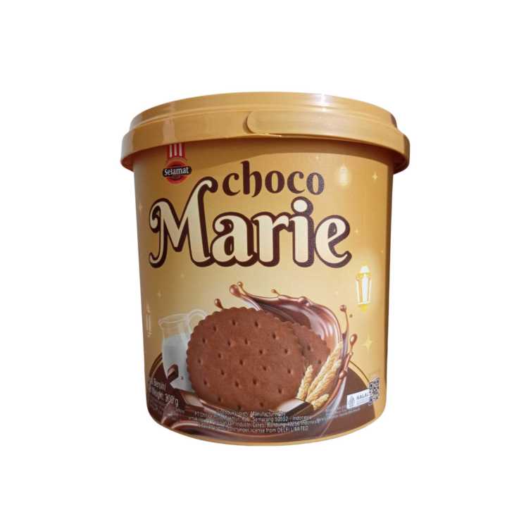 Selamat Choco Marie 300gr Milk Biskuit krim Coklat Kukis Biscuits ...