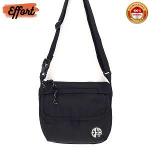 Effort Tas Selempang Pria Wanita Distro Kecil Terbaru Hitam Efsb01