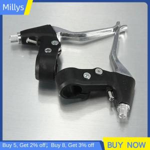 Millys ก้านเบรคจักรยานเสือภูเขาอลูมิเนียมอัลลอยด์2ชิ้นเครื่องมือมือจับคาลิเปอร์เบรคอุปกรณ์เสริมทั่วไปชิ้นส่วนจักรยาน