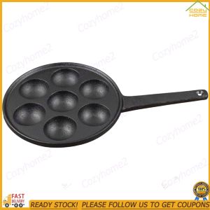 [CY] 7 Holes Takoyaki Grill Pan Plate Non Stick Takoyaki Maker Baking Forms Pan Octopus Ball Baking Tray Kitchen Gadgets