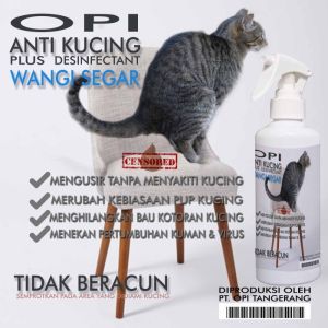 Cairan pengusir atau merubah kebiasaan pup kucing spray anti kucing pengusir kucing tidak beracun