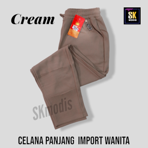 [2L-3L-4L-5L-6L-7L] CELANA IMPORT STANDAR DAN JUMBO WANITA TERBARU || CELANA POLOS WANITA || skmodis