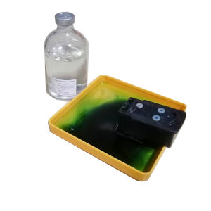 น้ำยาล้างหัวพิมพ์ 100 ml. สามารถใช้ในการ清ลง Print Head ของ Dye ink / Pigment / Durabrite / Sublimation / Textile ink / DFT / DTF / DST. รุ่น Wintech