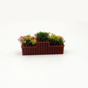 XIJIBAN 10 Colors Dollhouse Simulated Flowers Lifelike 1:12 Scale Cherry Blossom Flowers High Quality Garden Lifelike Artificial Flower Doll House Decor