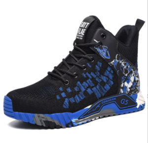 QINHUIZE New Work Safety Boots: High-Quality Men's Anti-Puncture Protective Shoes