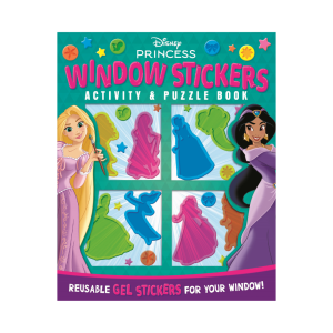 Disney Princess Window Book & Reusable Gel Stickers