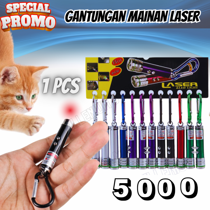 Gantungan Kunci Laser Led Laser Keychain Laser Poionter  Senter Mini Gantungan Kunci Senter Laser FREE Baterai Millenium St