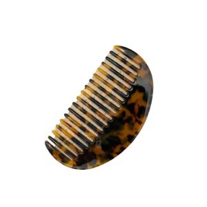 LUMINELLEB Colorful Semicircular Comb Wide-tooth Anti-static Hawksbill Hair Comb Portable No Snags Hairdressing Comb Women