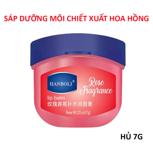 Sáp Dưỡng Ẩm Môi Làm Hồng Môi HANBOLI Hủ 7g – Khử Thâm Môi Chống Khô Môi Nứt Nẻ