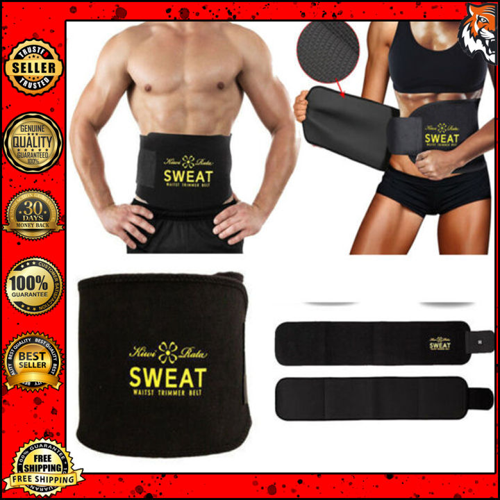 Waist Trimmer Hot Sweat Body Shaper Original Sweat Belt Premium